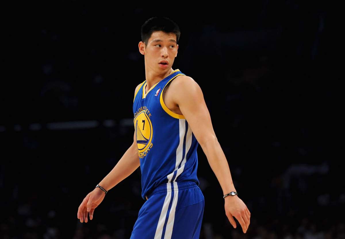 FILE: Jeremy Lin of the Golden State Warriors looks on during the game against the Los Angeles Lakers at Staples Center on Nov. 21, 2010 in Los Angeles.