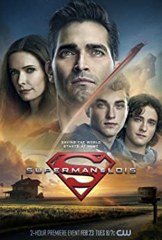 Tyler Hoechlin, Elizabeth Tulloch, Alex Garfin, and Jordan Elsass in Superman and Lois (2021)