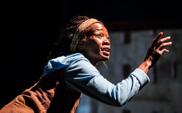 Sonja Parks in “Seedfolks” at Children’s Theatre Company.