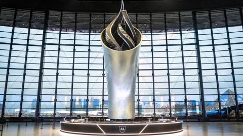 The Las Vegas Raiders's Memorial Torch