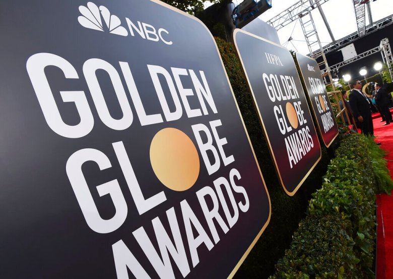 Golden Globe Awards signage