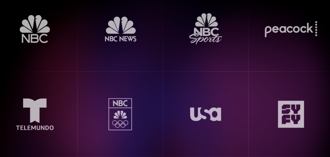 NBCU's brands.