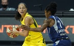 Four-time WNBA champion Sue Bird re-signed with the Seattle Storm on Monday for what will be her 20th season with the team. 