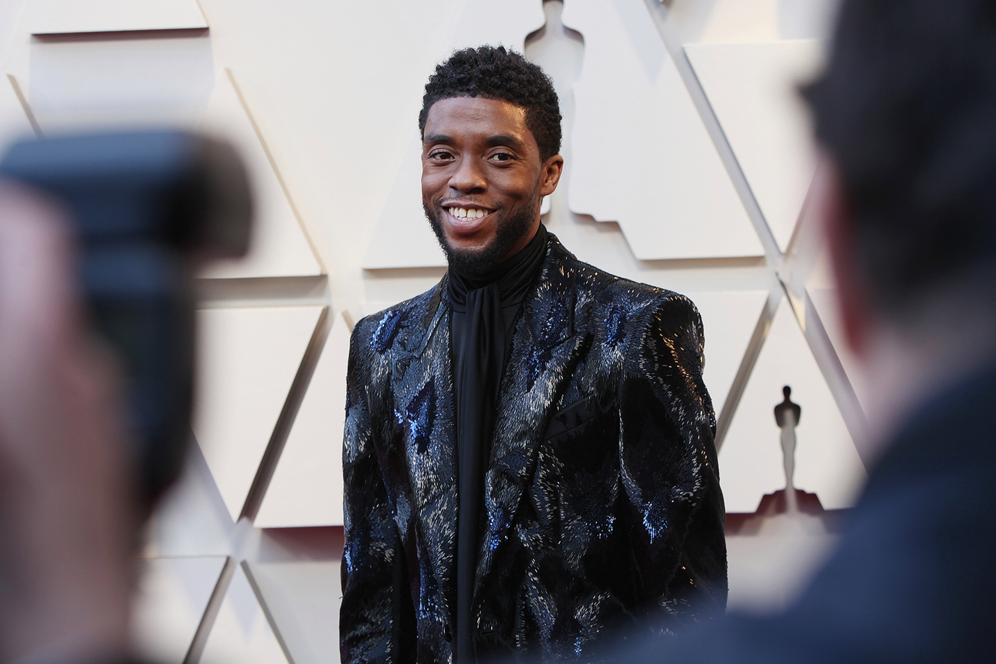 Chadwick Boseman in Givenchy Haute Couture