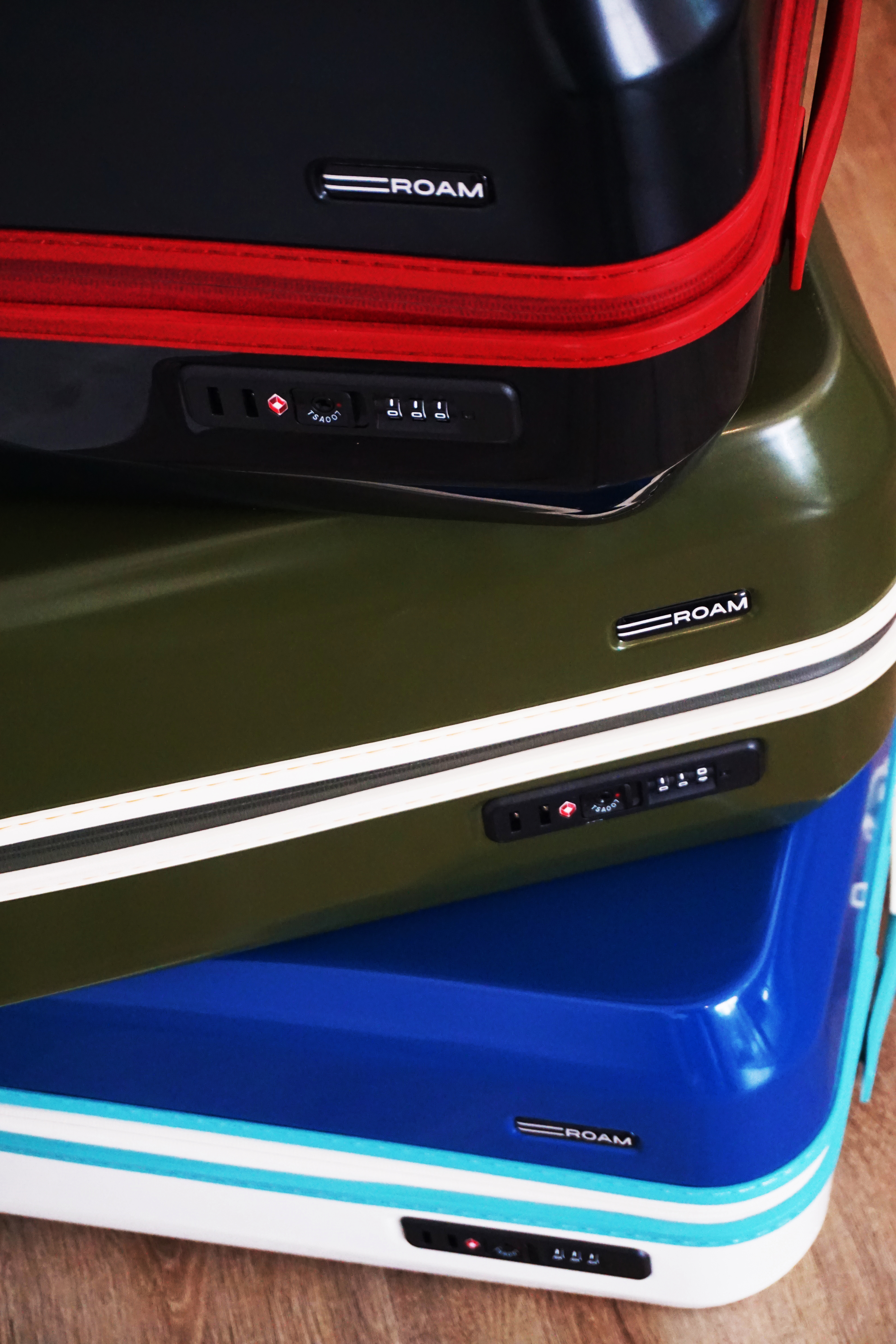 Roam luggage can be customized in 1 million different ways.