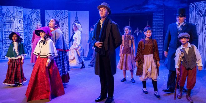 A Delightful Production of “A Christmas Carol” at Players by the Sea Brings New Twists and an Incredible Set