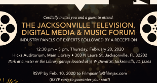 2020 Jacksonville Television, Digital Media & Music Forum
