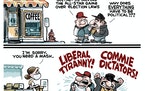 Sack cartoon: Why must everything be political?
