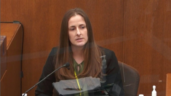 McKenzie Anderson, a forensic scientist with the Minnesota Bureau of Criminal Apprehension,  testified Wednesday at Derek Chauvin’s trial in Minneap