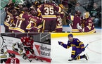 Local flavor: St. Cloud State will meet Minnesota State, and Minnesota Duluth will face UMass in Thursday’s Frozen Four semifinals in Pittsburgh.