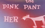 The opening credits of 1963’s “The Pink Panther,” designed by Friz Freleng, are playfully animated to Henry Mancini’s well known theme.