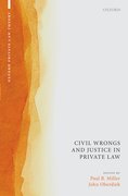 Cover for Civil Wrongs and Justice in Private Law