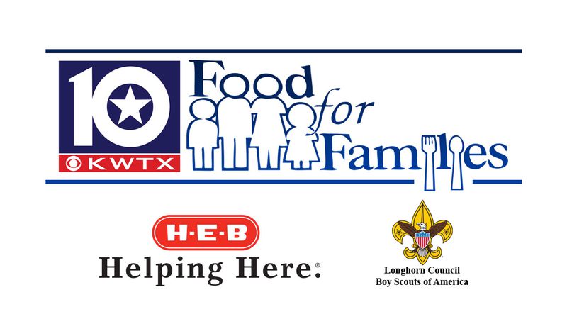 Food For Families is an annual project for the Longhorn Council, Boy Scouts of America, H.E.B....