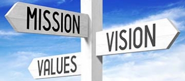 Signpost - mission, vision, values