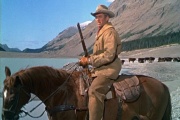 Jeff Webster (James Stewart) dans « Je suis un aventurier » (1954), d’Anthony Mann.