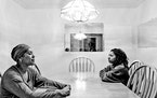 The photographs in Tamar Patterson’s “My Mother’s Daughter” draw inspiration from Carrie Mae Weems’ famous “Kitchen Table Series.” Provi