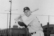 Elmer Kohorst (1957 photo) went from Albany, Minn., to Notre Dame and became two-time All-America catcher. He later was a longtime assistant basketbal