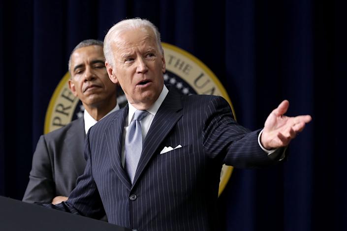 Barack Obama and Joe Biden 