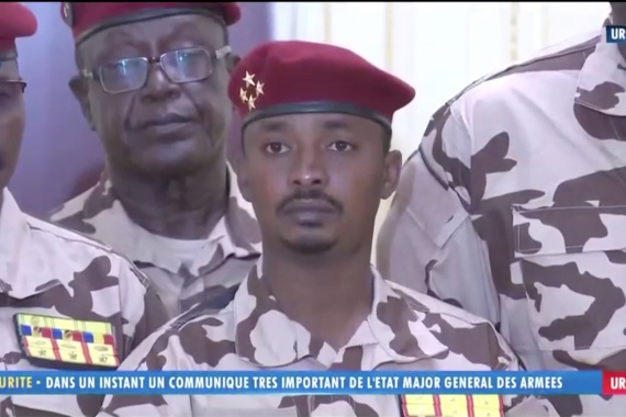Mahamat Kaka, otherwise known as Mahamat Idriss Deby Itno, was named interim president by a transitional council of military officers [Reuters]