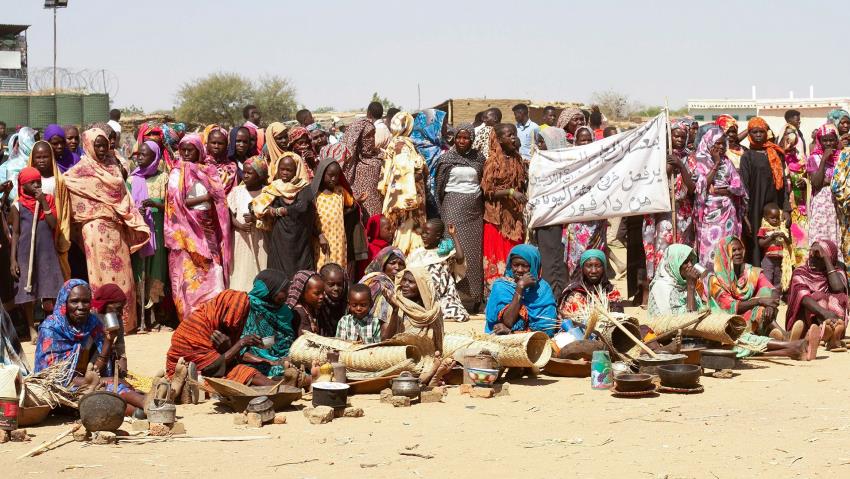 Sudanese forces crush Darfur sit-in protest, killing woman
