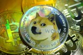 Dogecoin buying grew so frenzied on Tuesday that it briefly crashed the Robinhood trading app [Yuriko Nakao/Getty Images via Bloomberg]