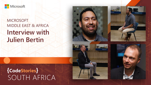 South Africa: Microsoft Middle East & Africa - Interview with Julien Bertin