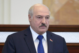 Belarusian President Alexander Lukashenko was urged to cooperate with investigations into the forced landing of a Ryanair flight in Minsk [File: Press Service of the President of the Republic of Belarus/Handout via Reuters]
