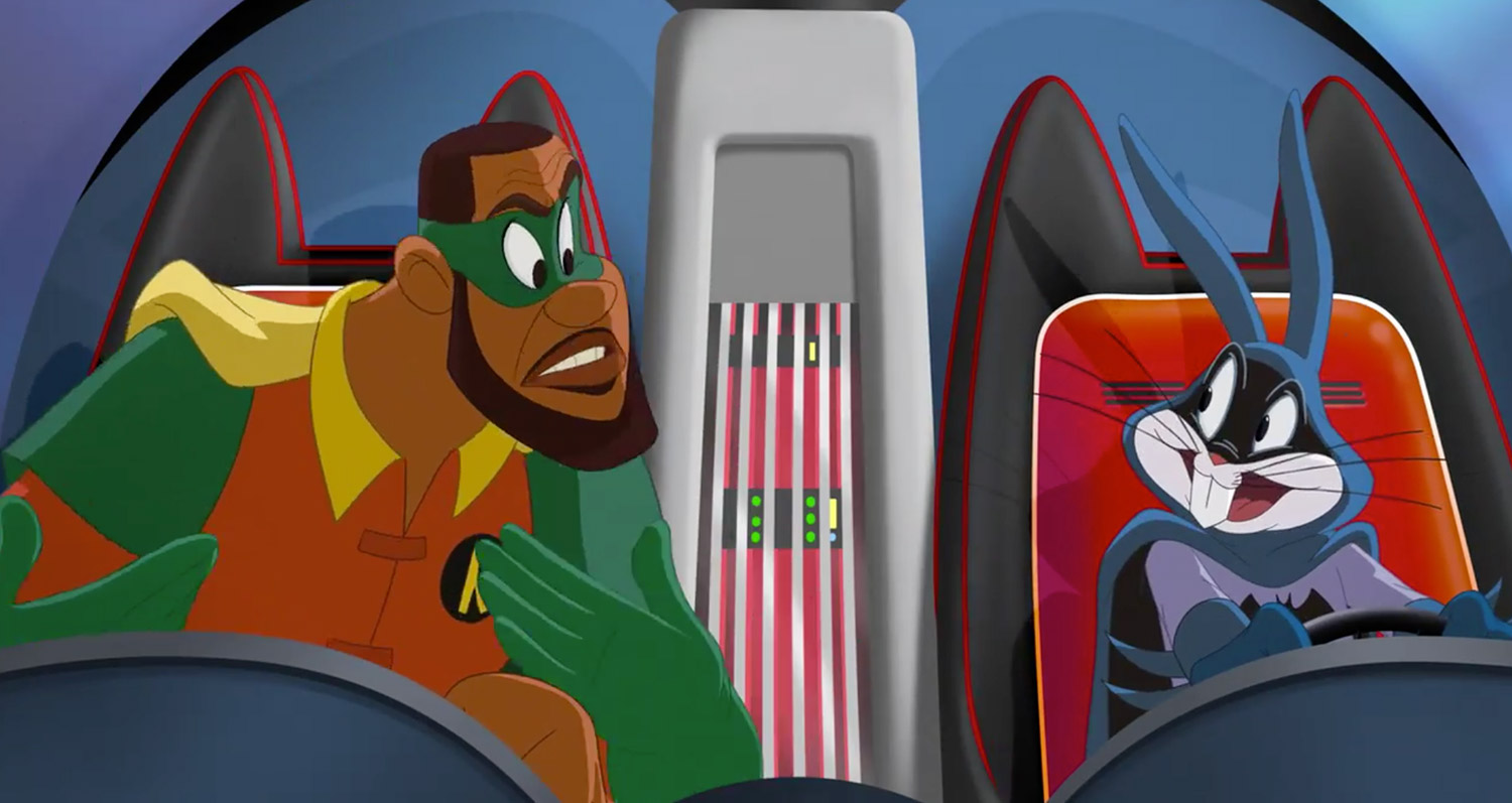 LeBron James and Bugs Bunny in 'Space Jam: A New Legacy.' 