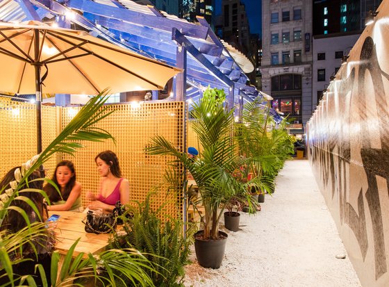 These Outdoor Dining Structures And Open Streets Won 'Alfresco' Awards