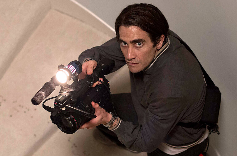 Jake Gyllenhaal in "Nightcrawler," written and directed by Dan Gilroy.