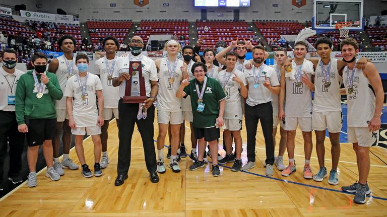 Photo Gallery: Pine Crest wins 3A Boys’ basketball championship in two overtime thriller | Saturday, March 6, 2021