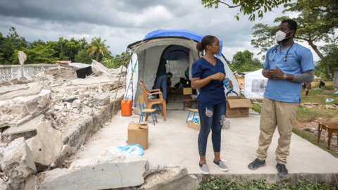 How young Haitian doctors are helping earthquake victims