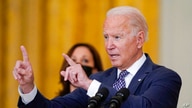 President Joe Biden answers questions from members of the media as he speaks about the evacuation of American citizens, their…