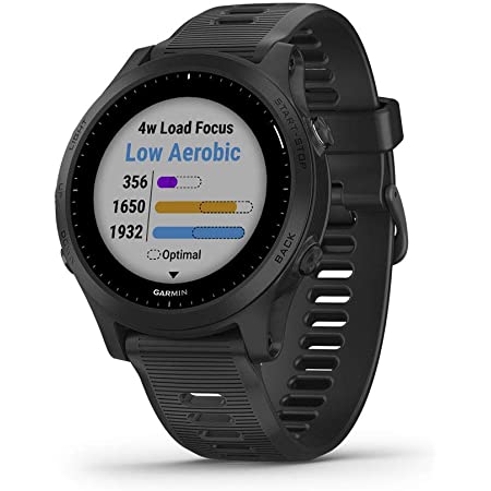 Garmin 010-02063-00 Forerunner 945, Premium GPS Running/Triathlon Smartwatch with Music, Black