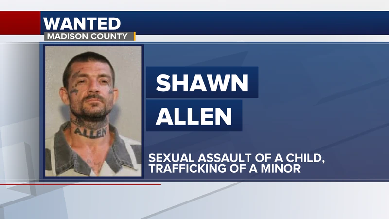 Shawn Allen, 33, is known to frequent the Madisonville and Midway areas.