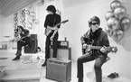 Moe Tucker, John Cale, Sterling Morrison and Lou Reed in the documentary “The Velvet Underground.” 