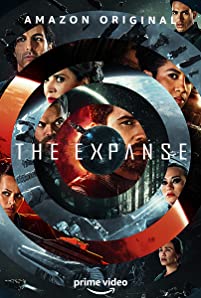 Shohreh Aghdashloo, Wes Chatham, Steven Strait, Frankie Adams, Cara Gee, and Dominique Tipper in The Expanse (2015)