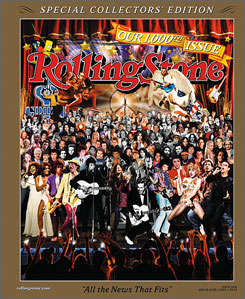 It cost 'Rolling Stone' $1M to produce this special 3D cover for their 1000th issue.