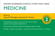 Cover for Oxford Handbooks Clinical Tutor Study Cards: Medicine - 9780198830849