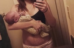 16 смели майки показаха брутално честни СНИМКИ 18+ за това как изглеждат телата им след раждането