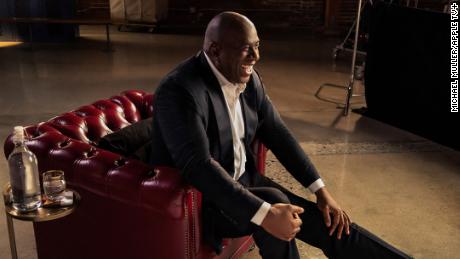 Earvin &quot;Magic&quot; Johnson in &quot;They Call Me Magic,&quot; premiering globally April 22, 2022 on Apple TV+.