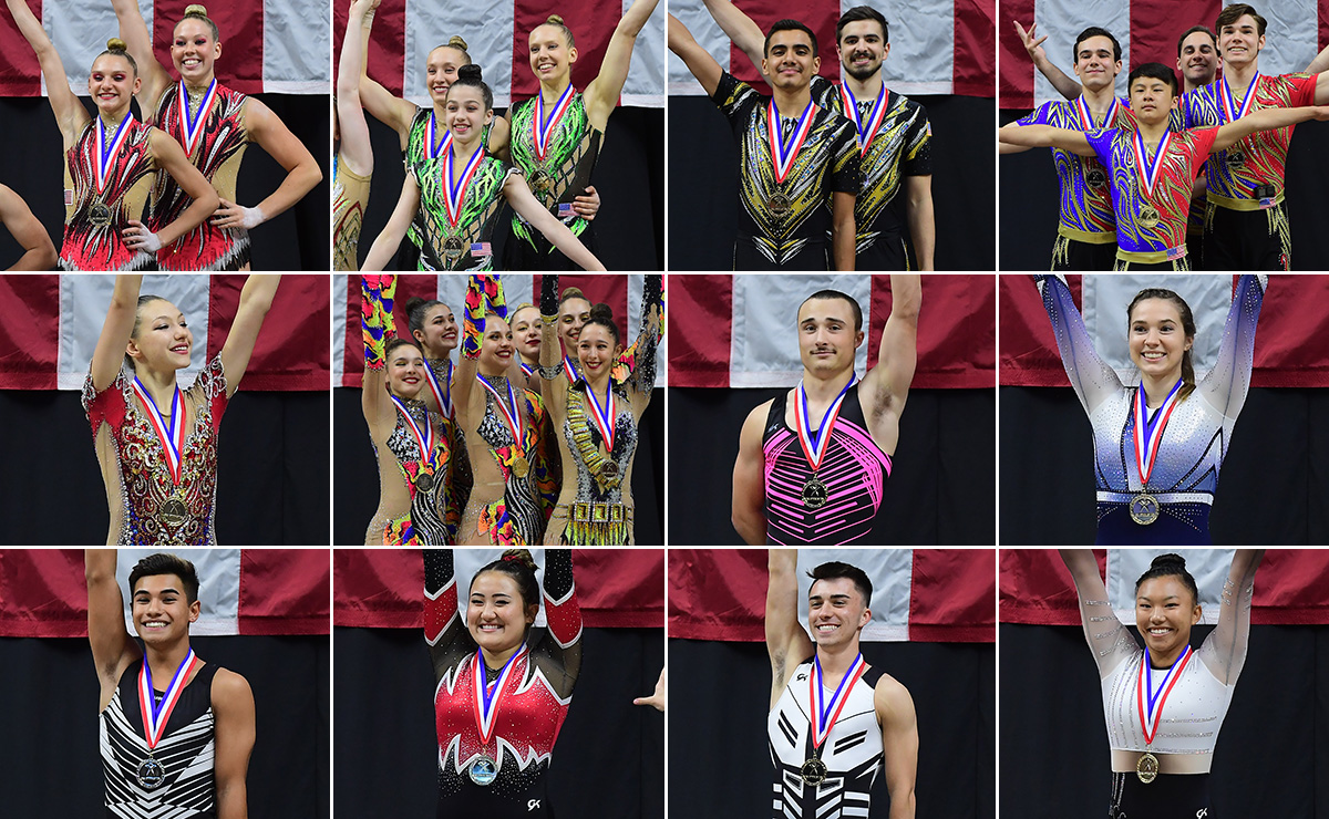 National champions crowned across all disciplines, National Teams named, as 2022 USA Gymnastics Championships conclude