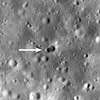 A mysterious rocket crashed into the moon on March 4, leaving behind a 'double crater,' NASA reported. 