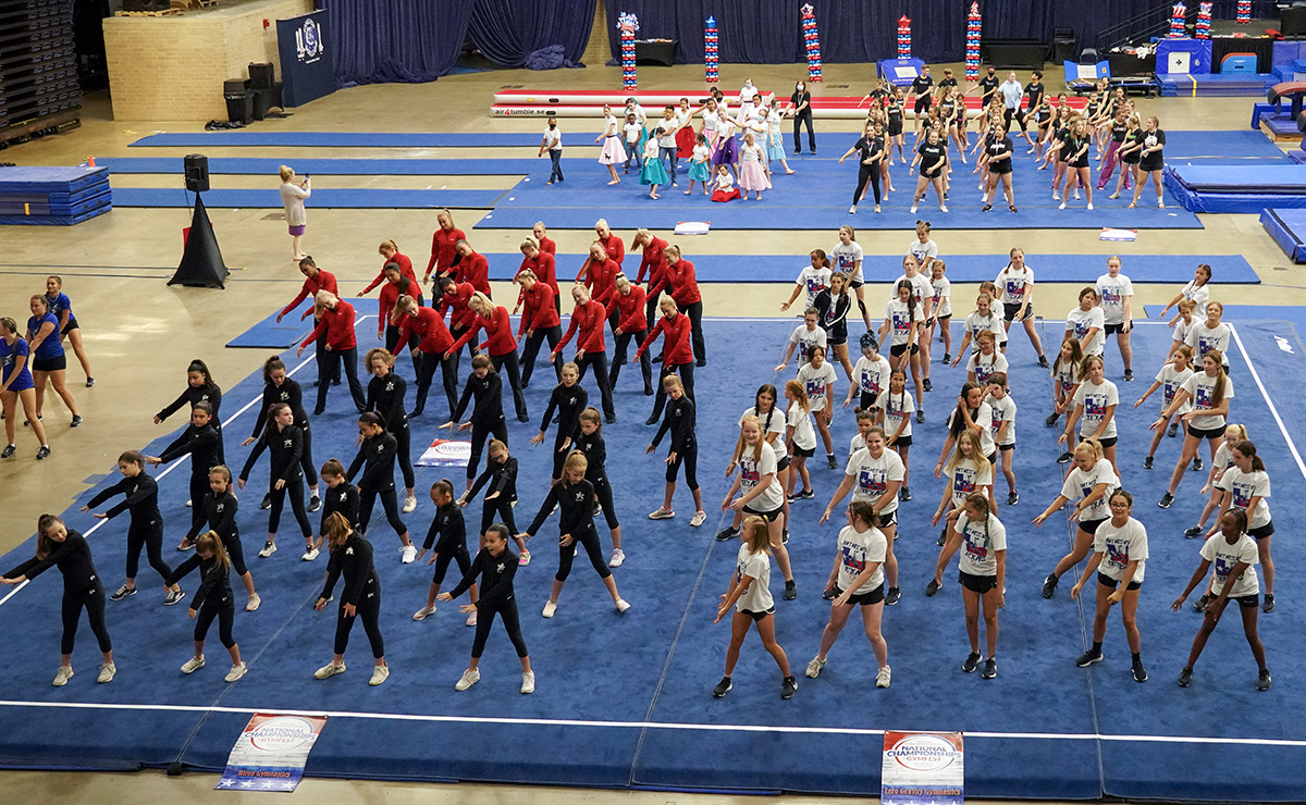 More than 400 athletes take part in 2022 Gymnastics for All National Championships and GymFest