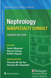 Washington Manual Nephrology Subspecialty Consult 4th