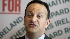 Tánaiste Leo Varadkar has said there will be 'very substantial' cuts in income tax. Photo: Colin Keegan