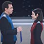 Seth MacFarlane and Halston Sage in The Orville (2017)