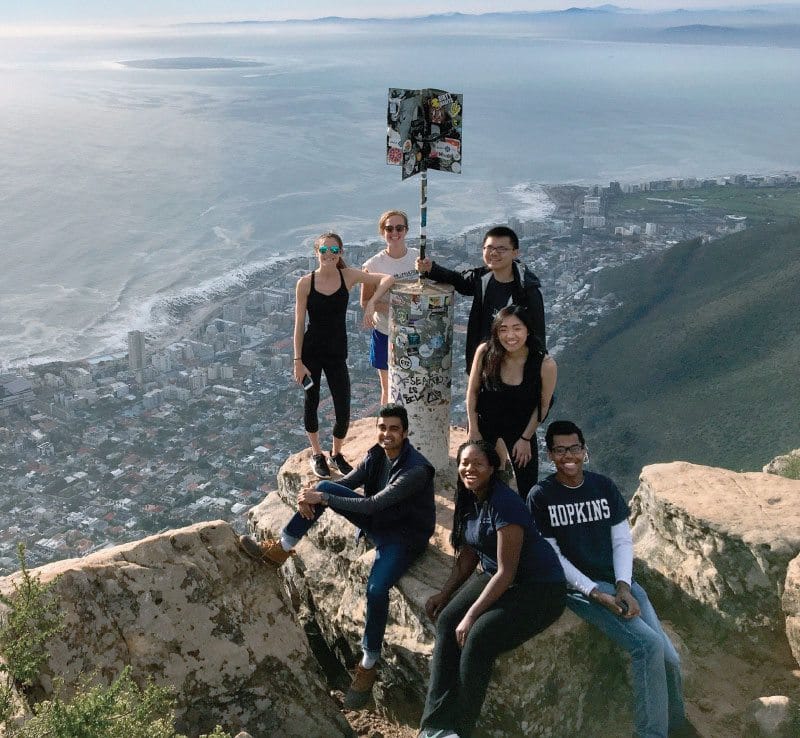 photo of students in Cape Town
