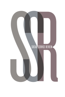 Social Service Review, volume 92 issue 4 cover