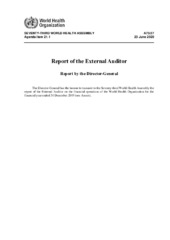 2019 Report of the External Auditor - A73/27